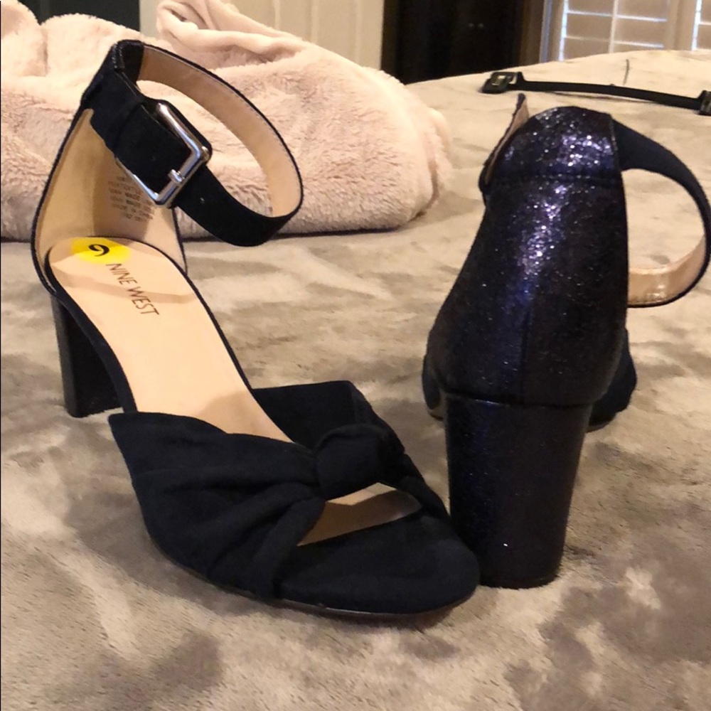Navy shoes